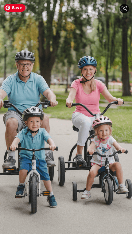 Cycling Tips for Grandparents and Grandchildren to Strengthen their Bond