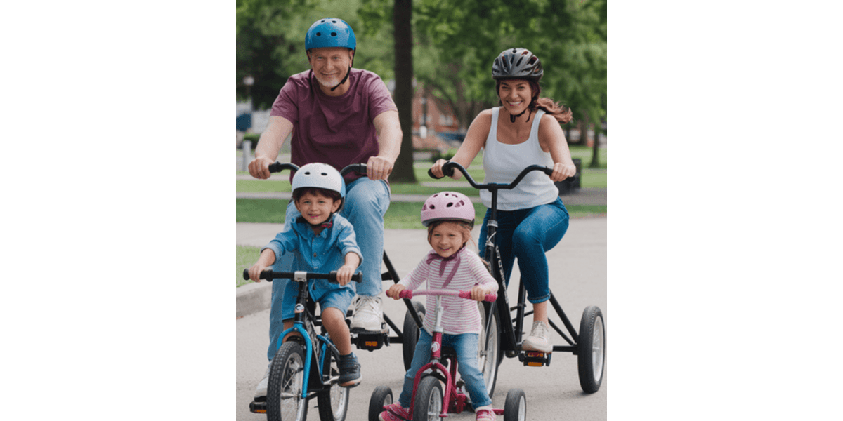 "Two-Wheeled Bonding: Cycling Tips for Grandparents and Grandchildren"