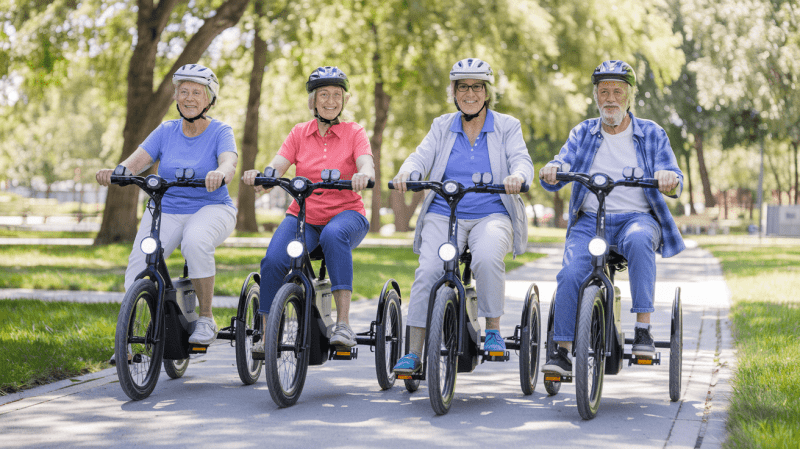 Discover How Electric Bikes Can Boost Comfort and Freedom for Older Adults