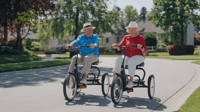 Discover how cycling keeps seniors fit and energized for life