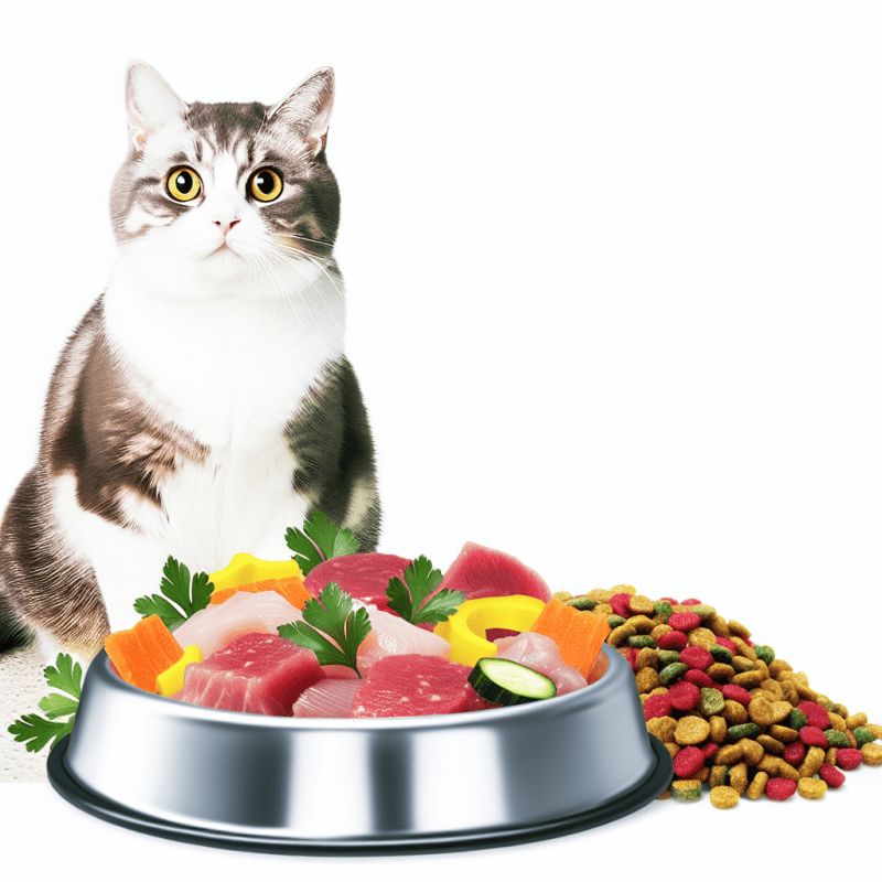 Booste your cat's health by introducing them to raw food