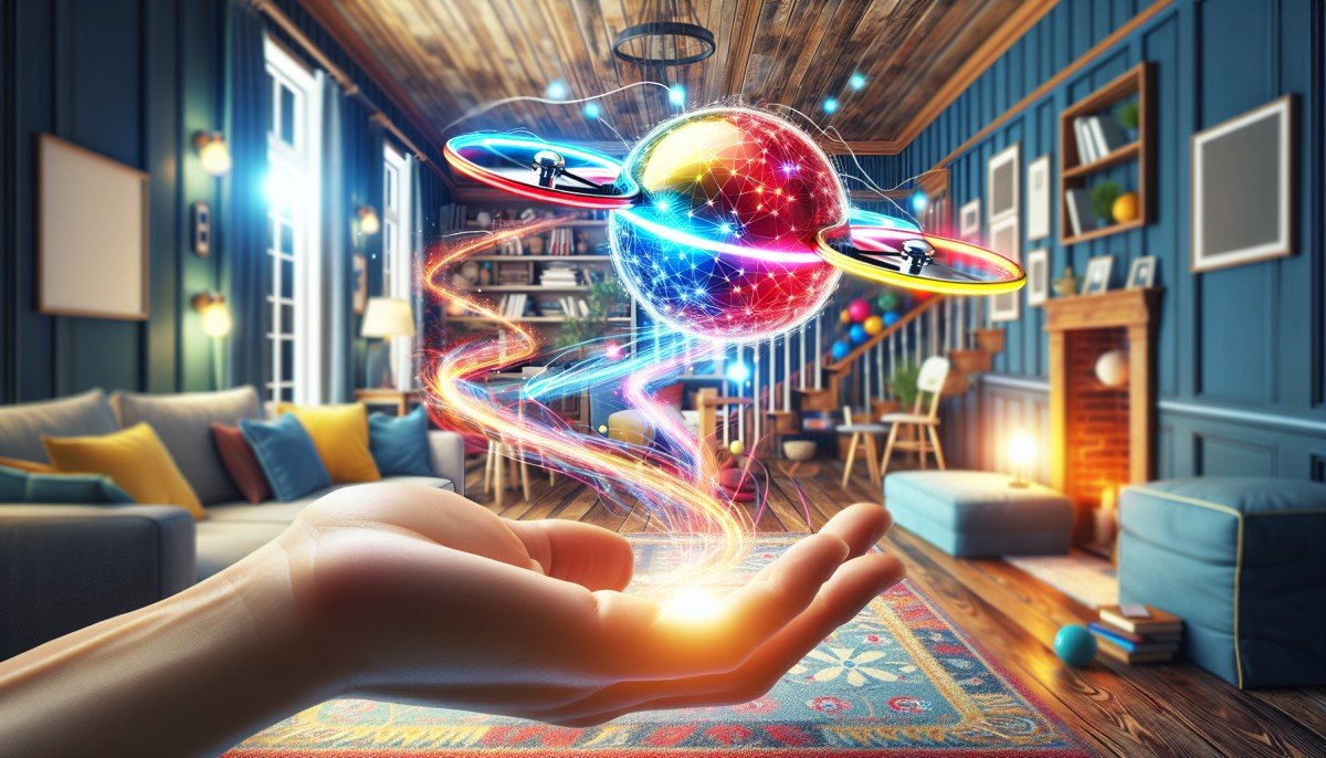 Unlock the Excitement: Zookao Flying Ball Toy - A Hand-Controlled Mini Drone Adventure