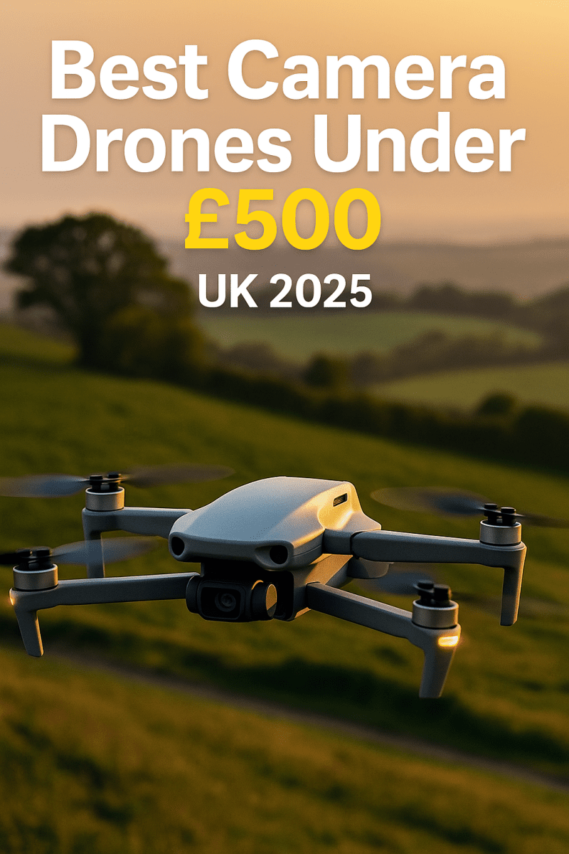 Best Camera Drones Under £500 (2025): Stunning Footage Without Breaking the Bank