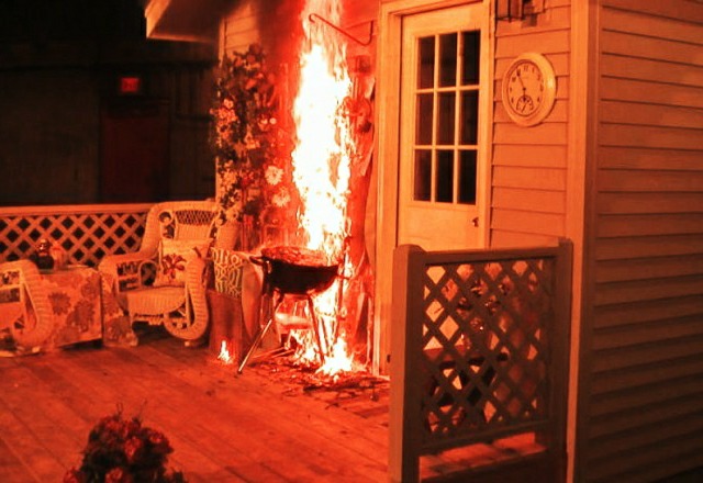 grilling fire hazards