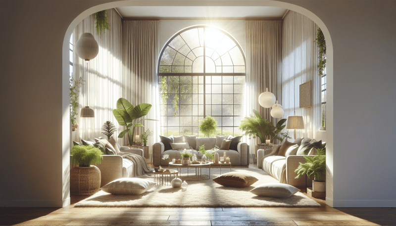 Creating a Bright and Cozy Living Space with Natural Lighting