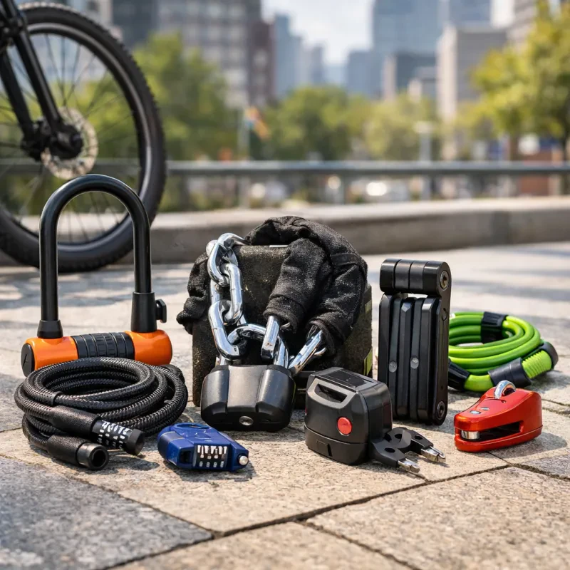 Find the perfect bike lock that fits your style and wallet