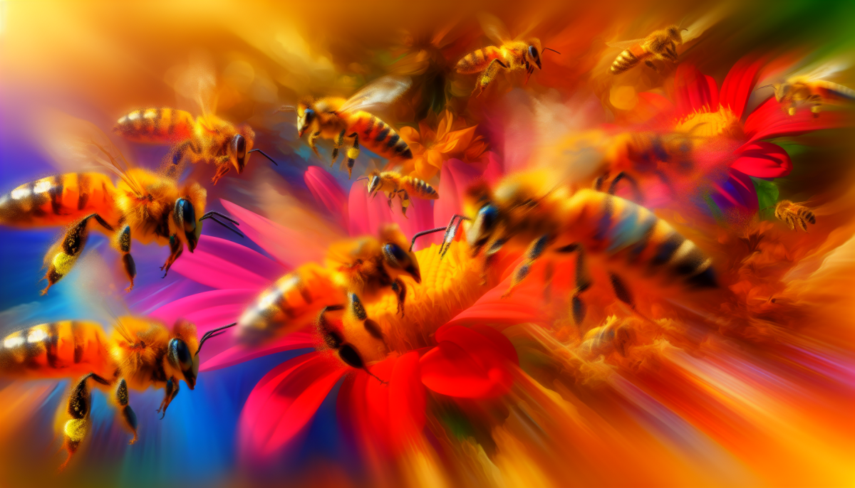The Symbiotic Dance: Honeybees and Flowers