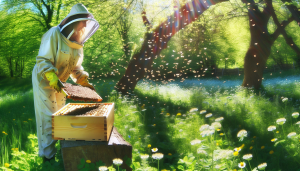 Tips for Catching a Honey Bee Swarm