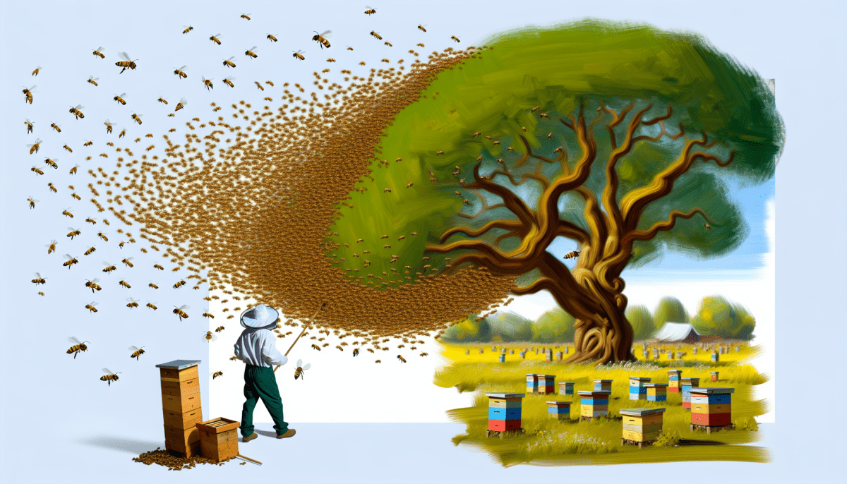 How to Remove Honeybees Swarming in a Tree