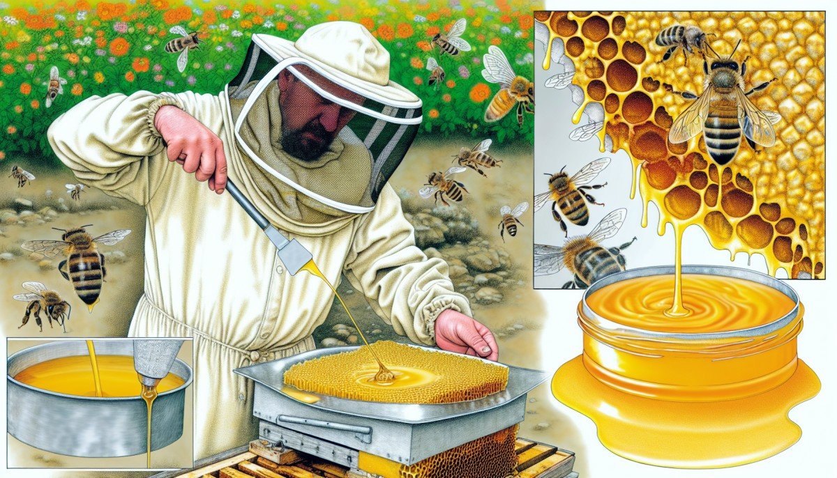 How to Separate Honey from Wax