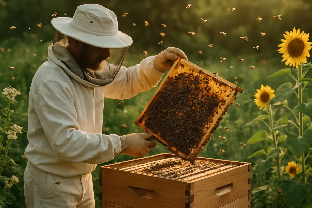 Organic Beekeeping Practices For Sustainable Honey Production