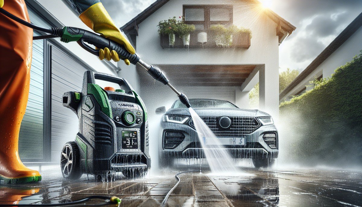 Elevate Your Cleaning Game with the Kärcher K 5 Power Control Car & Home Pressure Washer