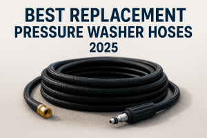 Learn how to choose the best replacement pressure washer hose for your machine, from length and flexibility to fittings, storage and everyday durability