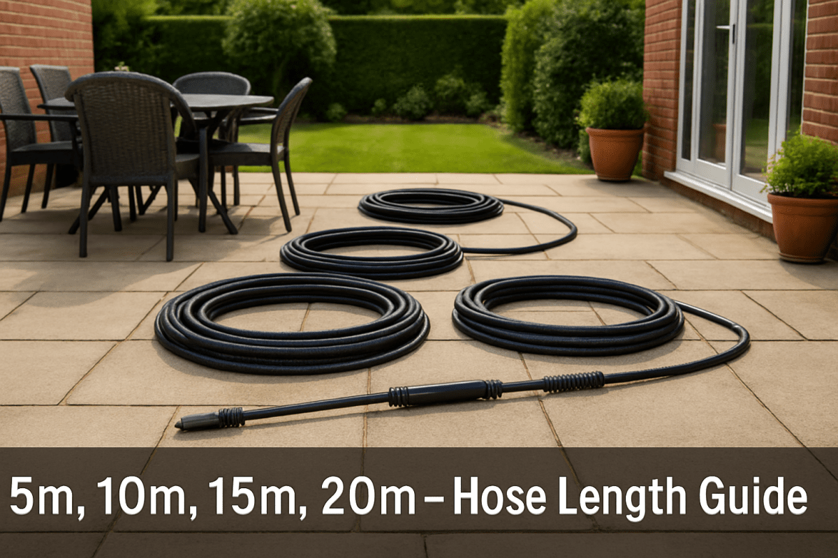How to Choose the Right Pressure Washer Hose Length