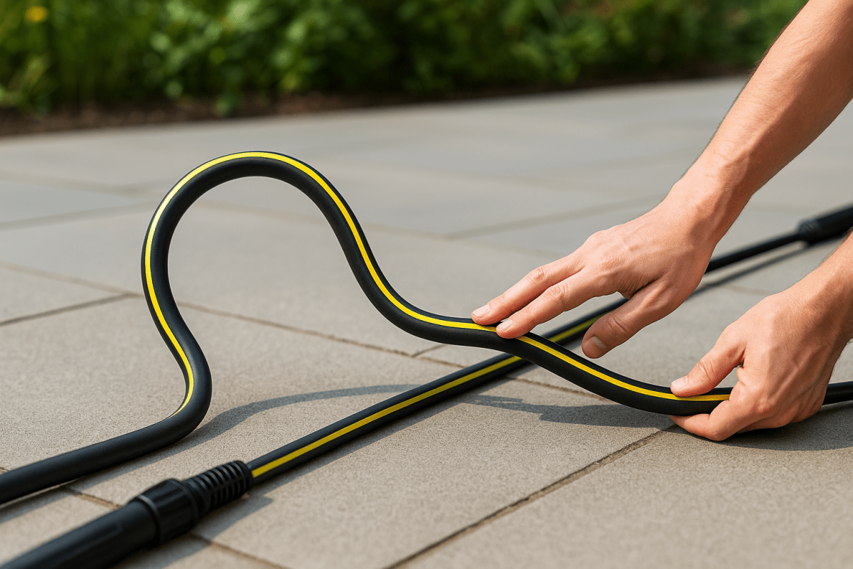 How to Stop a Pressure Washer Hose From Kinking