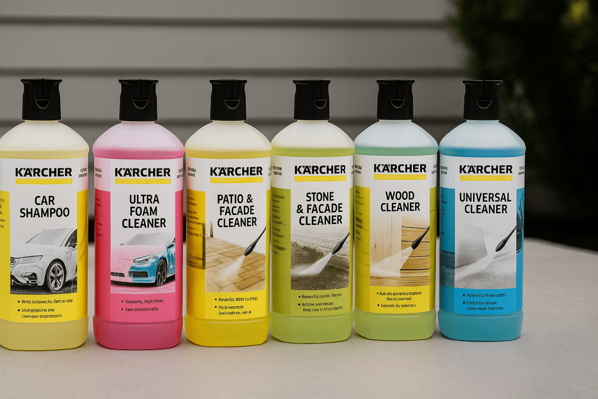 Karcher Pressure Washer Detergents Explained