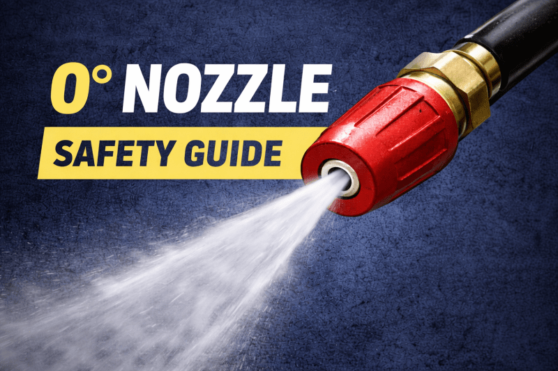 Learn what a 0-degree nozzle does, when it’s safe to use, what surfaces to avoid, and how to prevent damage while cleaning.