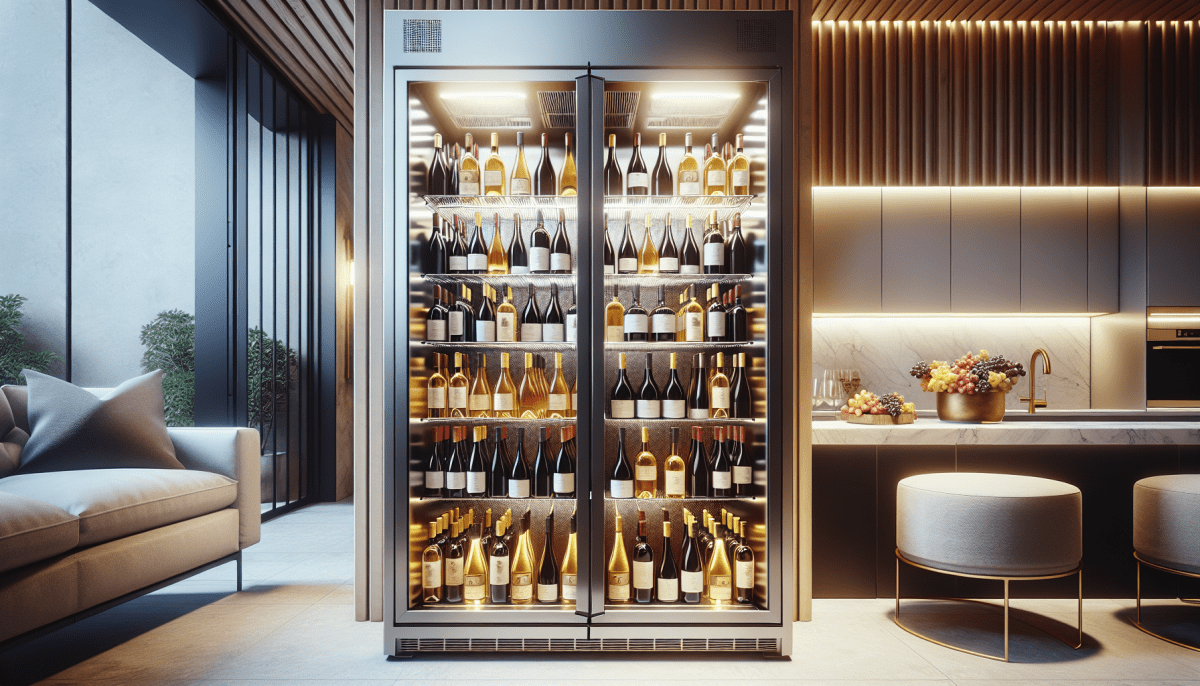 Cool wines: standalone fridges for storage.