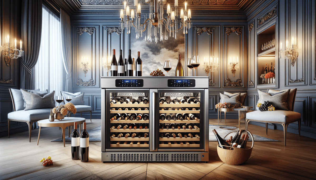 Baridi 24 Bottle Dual Zone Wine Cooler: Elevate Your Wine Experience with Style and Functionality