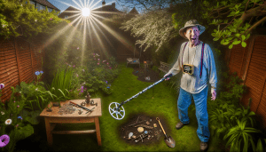 Uncover hidden treasures in your own backyard with metal detecting