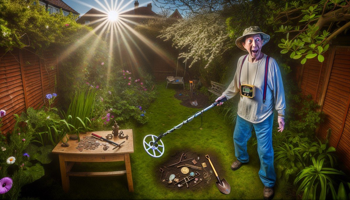 Backyard Metal Detecting