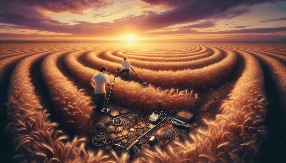 Metal Detecting Farm Fields