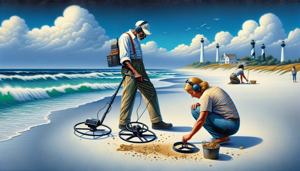 Metal Detecting at Myrtle Beach