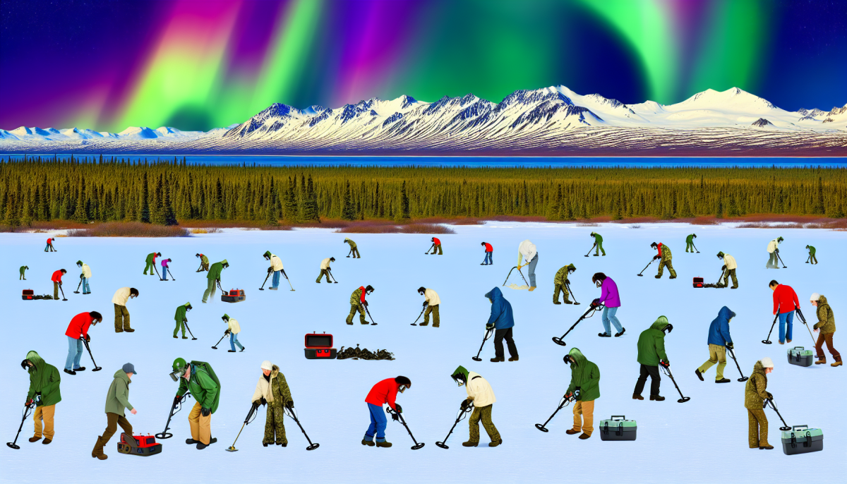 Top Spots for Metal Detecting in Alaska