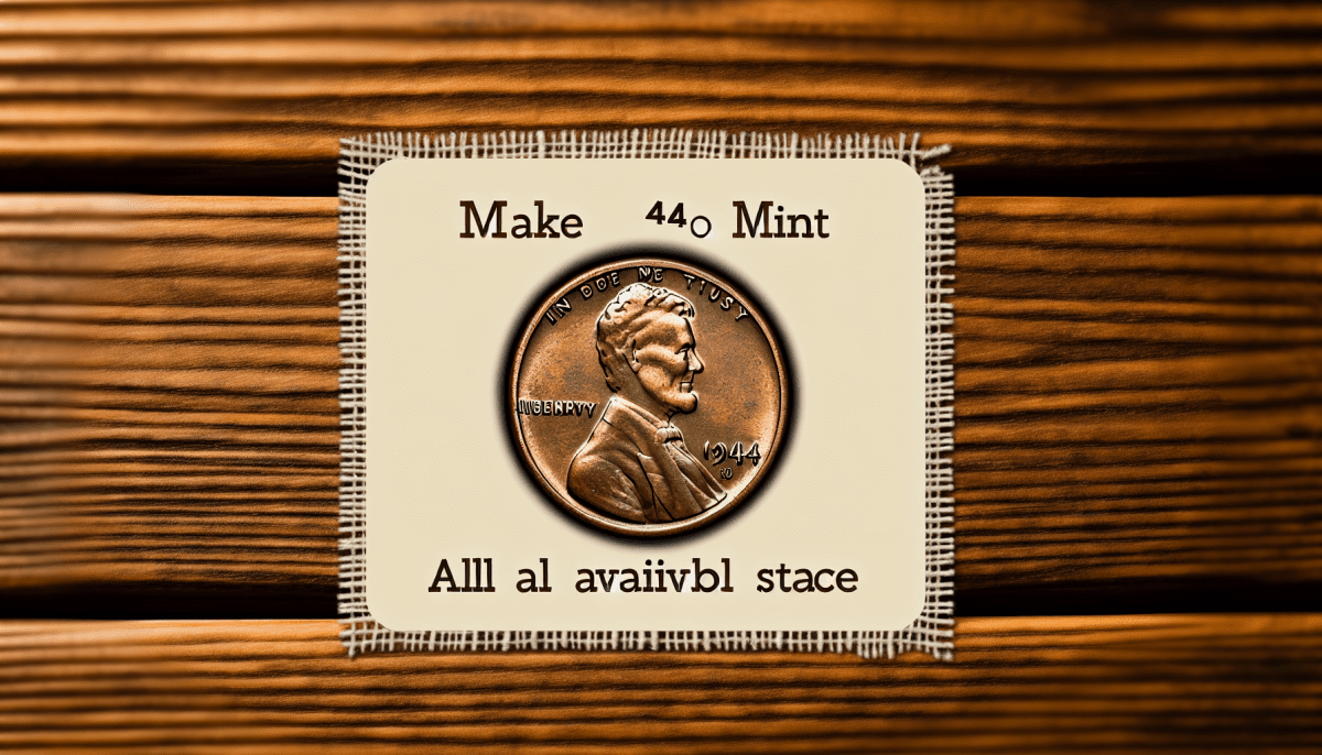 1944 No Mint Wheat Penny Value