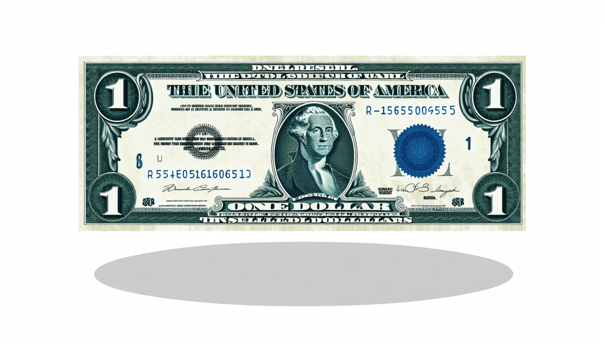 1957 A Blue Seal Dollar Bill Value