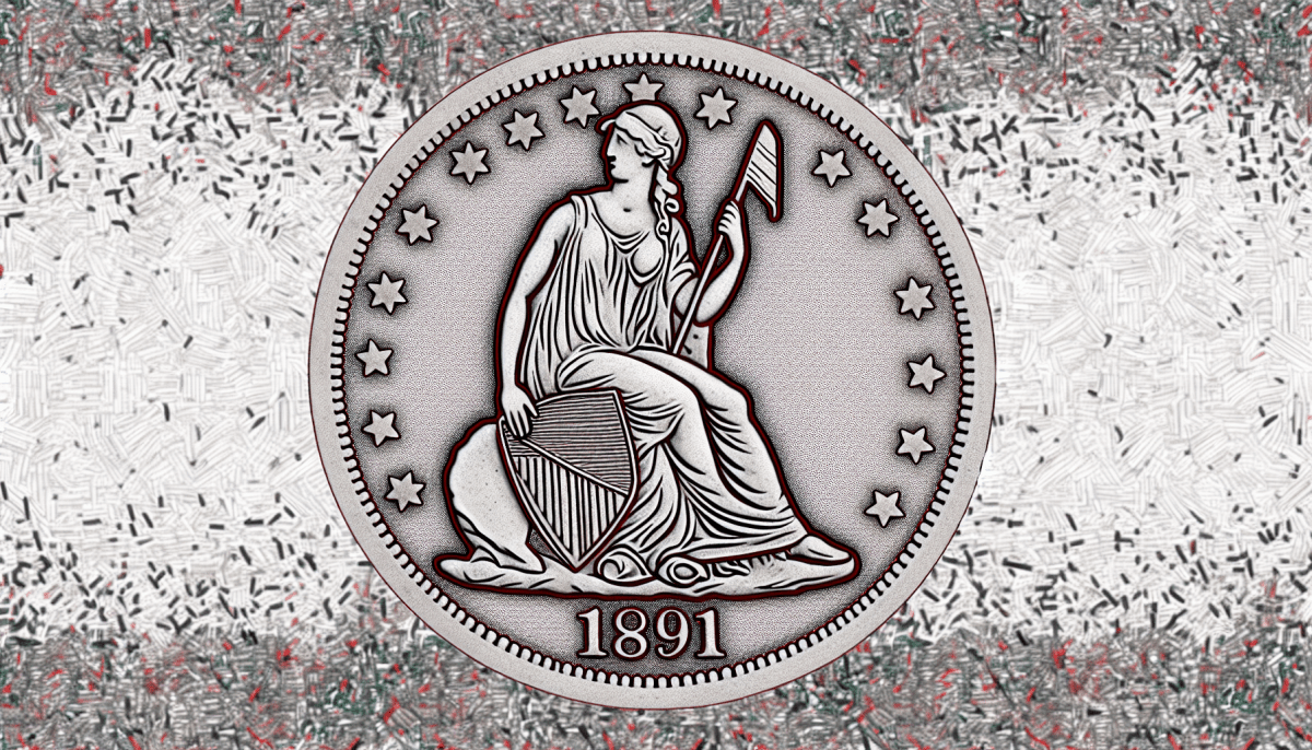 The 1891 Seated Liberty Quarter's History and Value