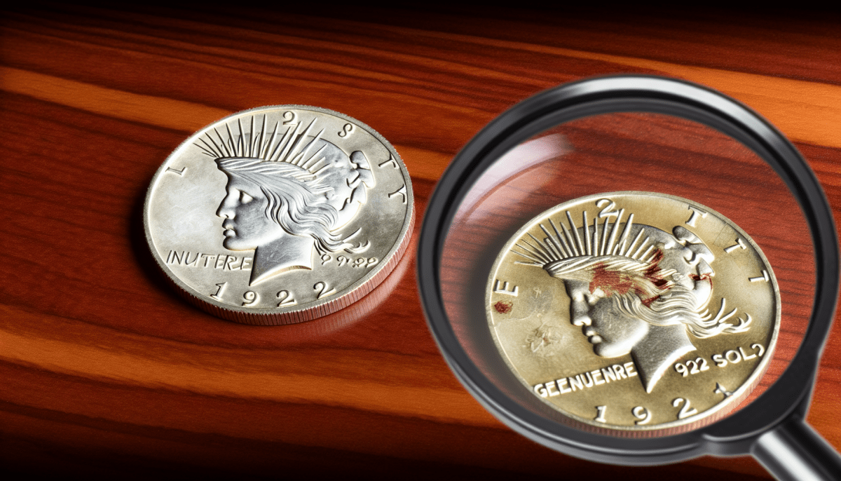 Avoiding the Fake 1922 Peace Dollar Trap