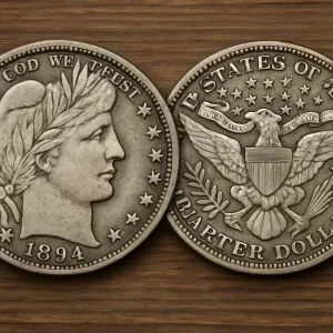 Discover everything you need to know about the 1894 Quarter, from its backstory to its worth and what collectors should look for