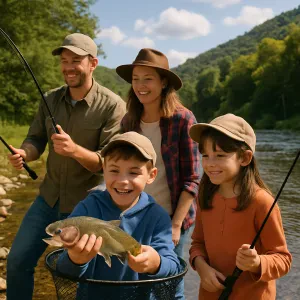 Fun Trout Fishing Adventures for the Whole Family in West Virginia