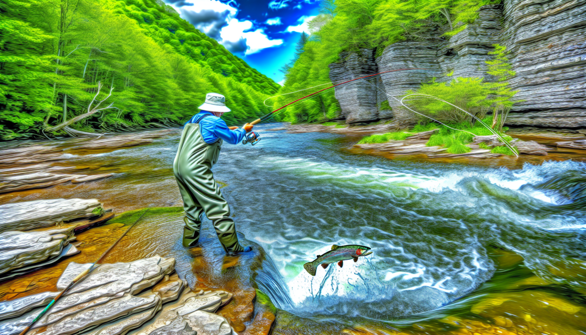 Dunloup Creek WV Trout