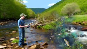 Trout Fishing on Second Creek WV