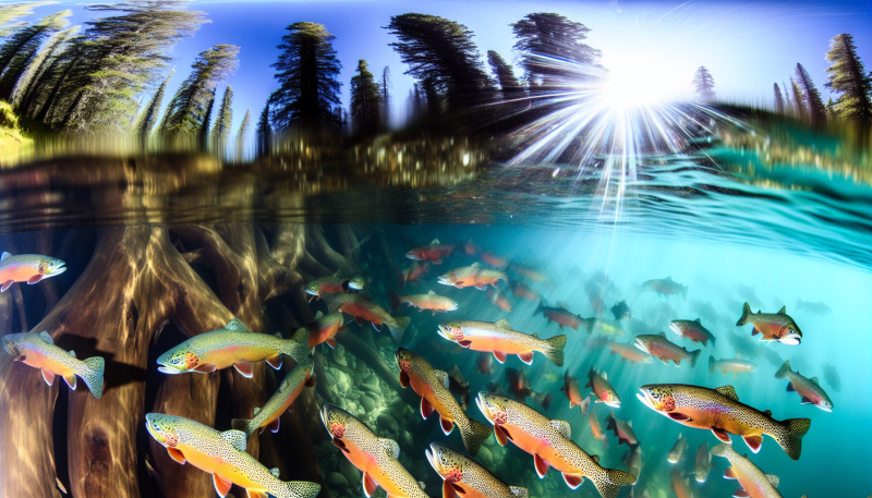 Discover the best spots for catching trout in Elk River