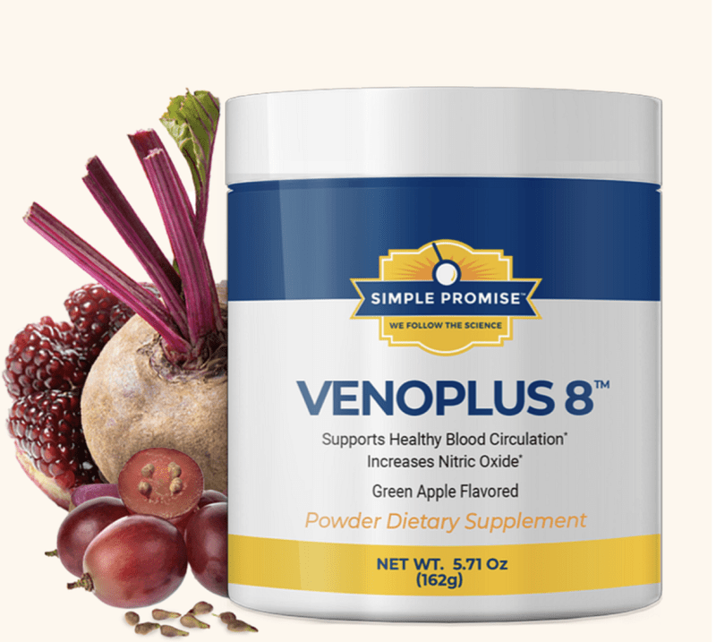 Unlock Vitality and Heart Health with VenoPlus 8™ – A Blend of Scientifically Backed Ingredients