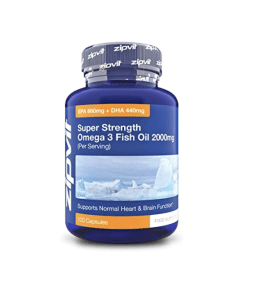 Unlock Optimal Health with Zipvit Omega 3 Fish Oil 2000mg - Super Strength Formula with EPA 660mg and DHA 440mg