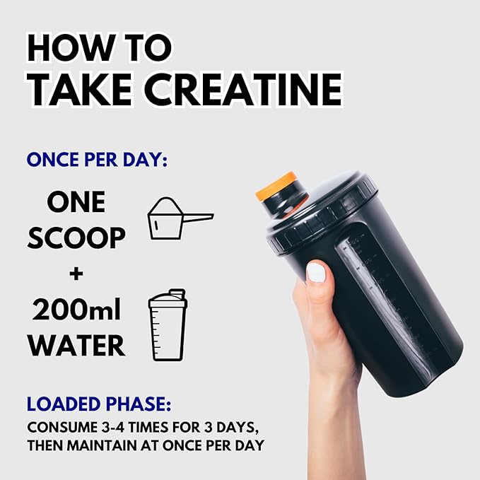 500g Creatine Monohydrate – how to take Creatine 