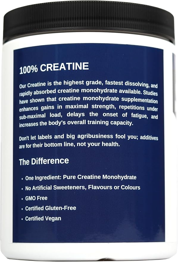 500g Creatine Monohydrate –  100 Creatine