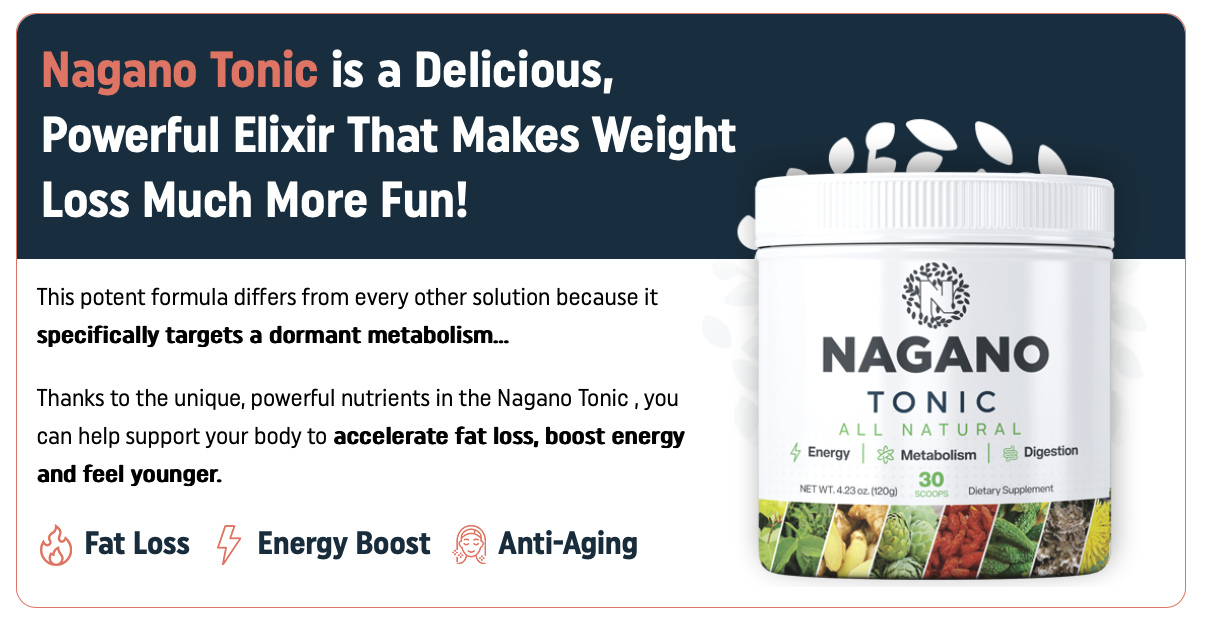Nagano Tonic product picture & details about its benefit