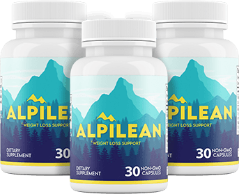 3 Alpilean Weight Loss product form a triangle