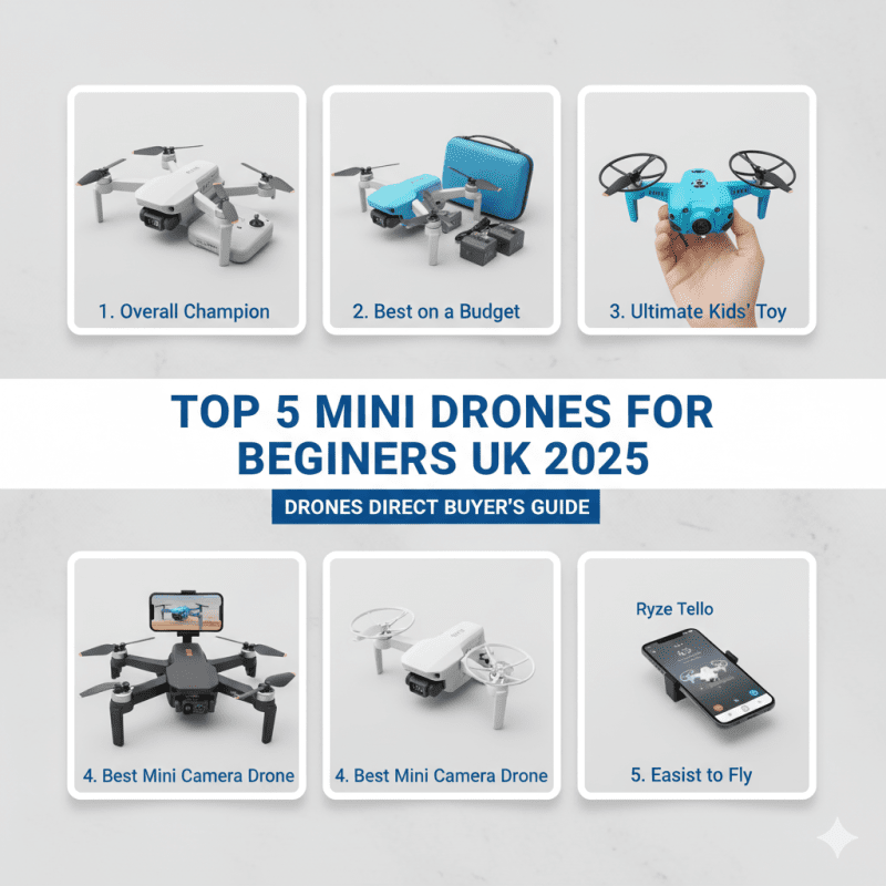 From easy-to-fly toys to affordable camera drones, discover the perfect entry-level drone to start your flying adventure.