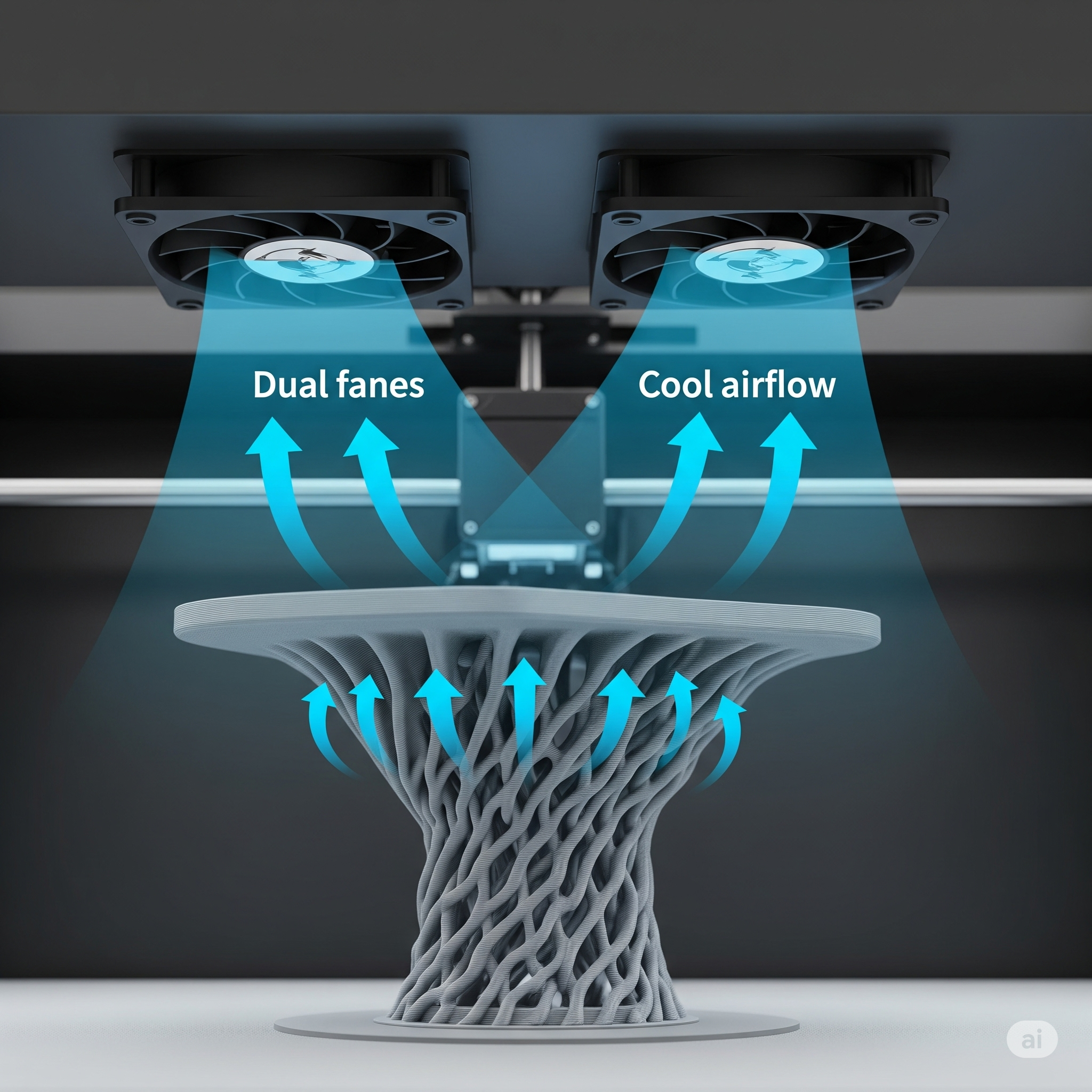 double fans