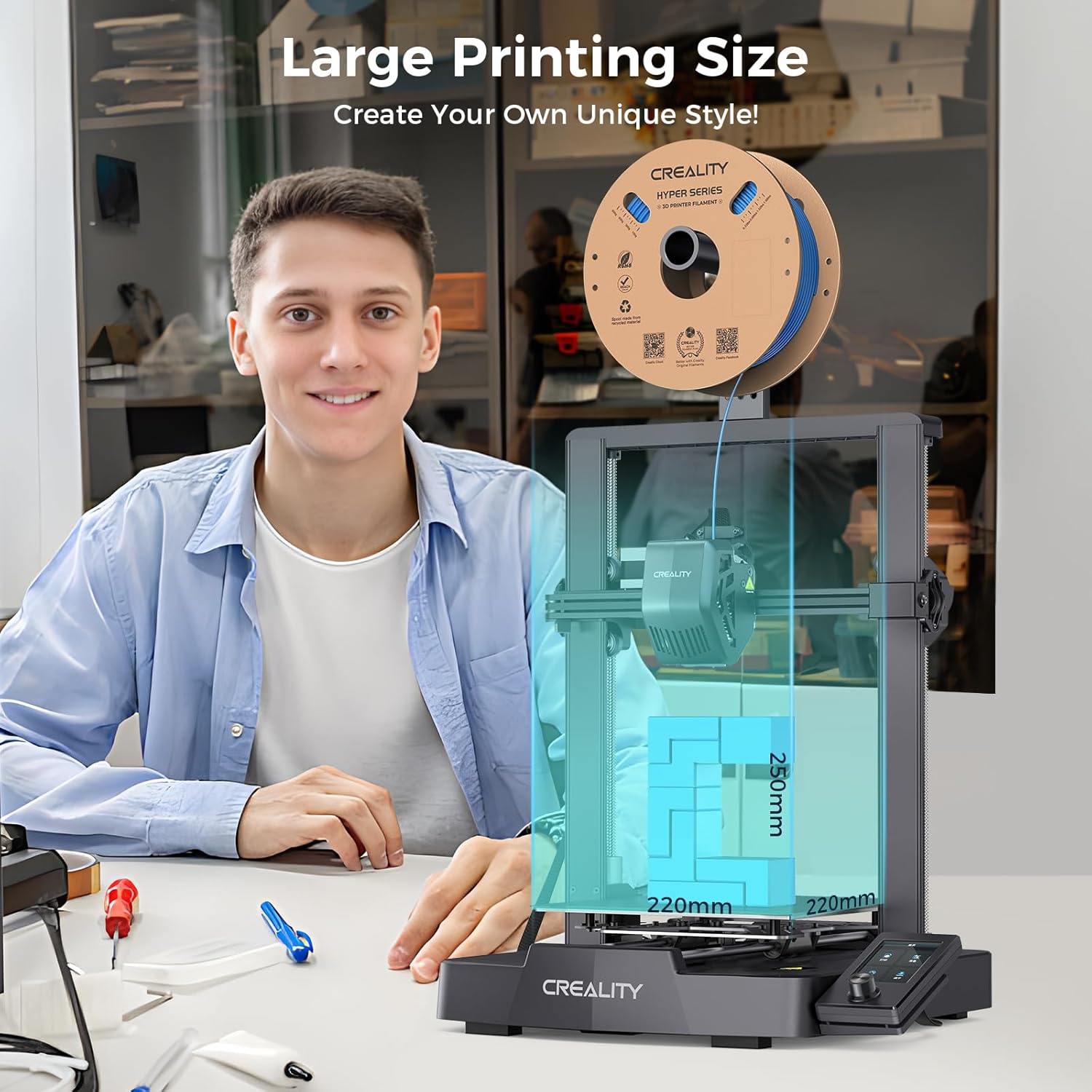 Large print size