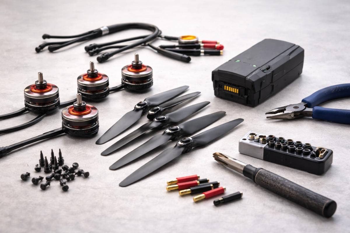 Drone Replacement Parts Guide (2026) – Motors, Batteries & Repairs Explained