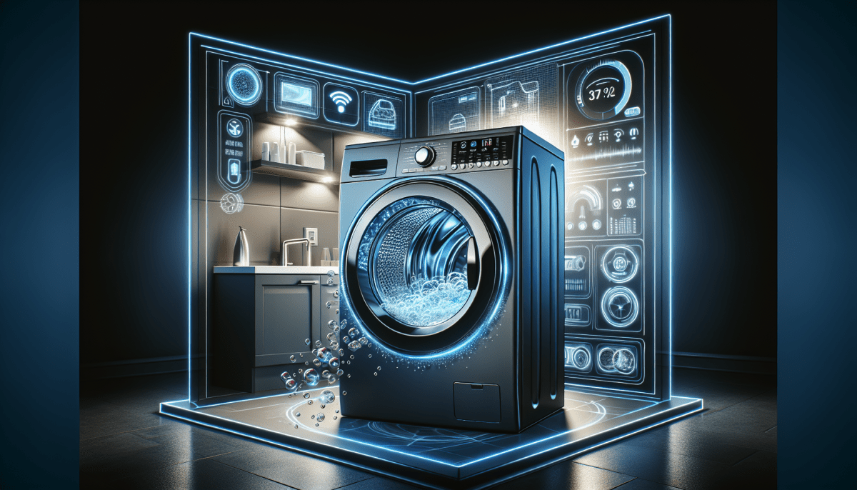 Elevate Your Laundry Game with the Candy Smart Pro CS149TBBE Freestanding Washing Machine