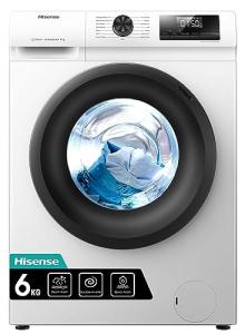 Experience the Next Generation of Laundry with the Hisense 6KG Front Load Inverter Washing Machine, Packed with Powerful Features and Unparalleled Excellence