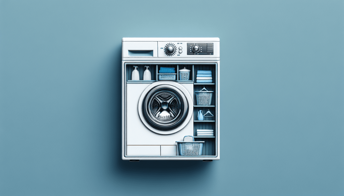 Compact solution: the mini washing machine.